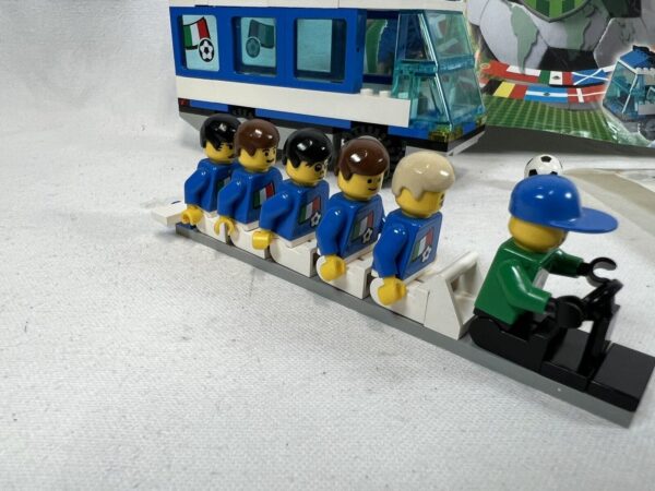 Lego Serie Soccer Americas Bus Adesivi Italia Set 3406 - immagine 11