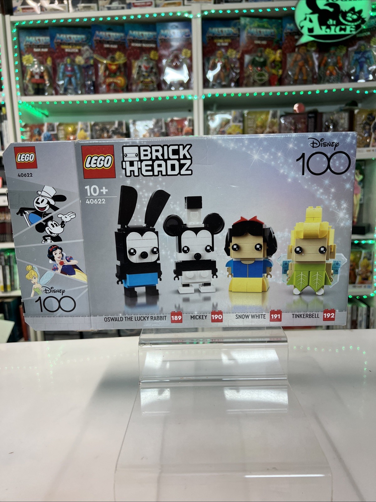 Lego serie Brickheadz - set 40622 Disney 100th celebration solo 2 personaggi - immagine 7