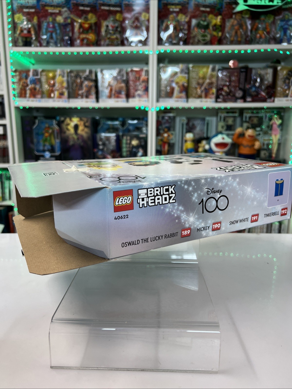 Lego serie Brickheadz - set 40622 Disney 100th celebration solo 2 personaggi - immagine 10