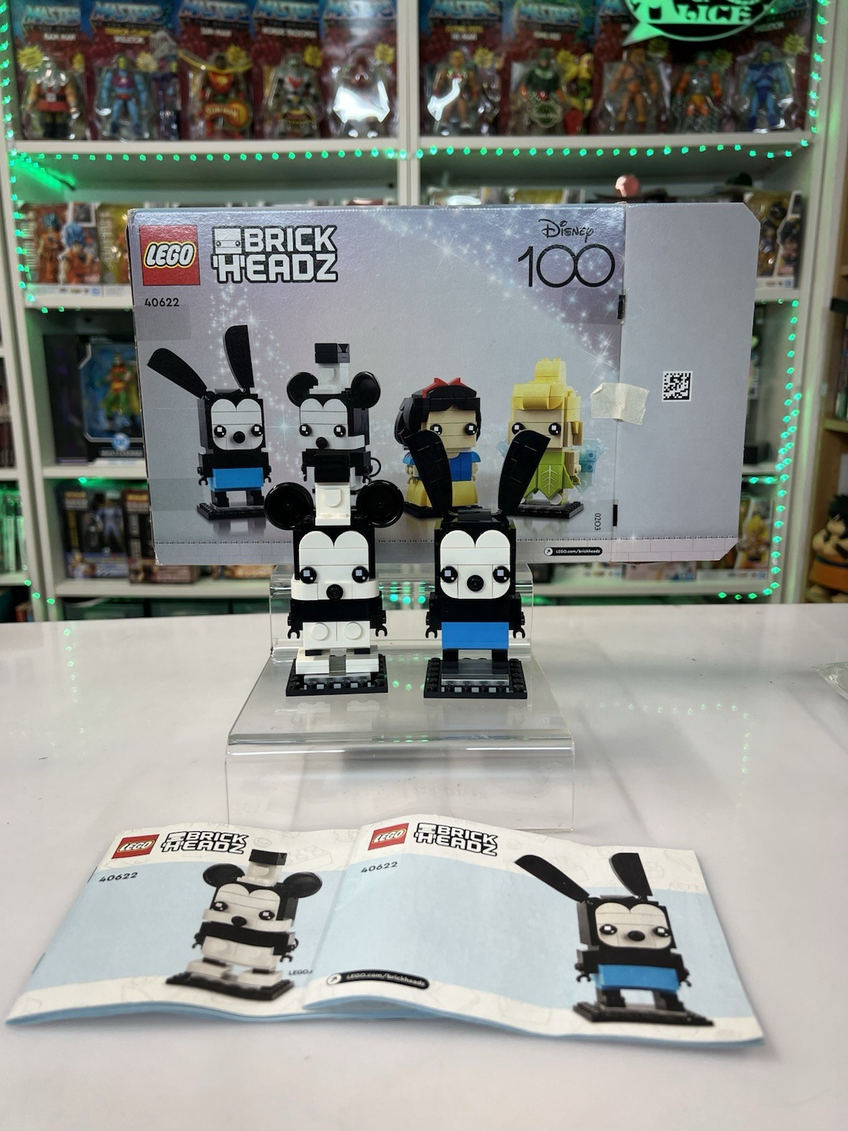 Lego serie Brickheadz - set 40622 Disney 100th celebration solo 2 personaggi