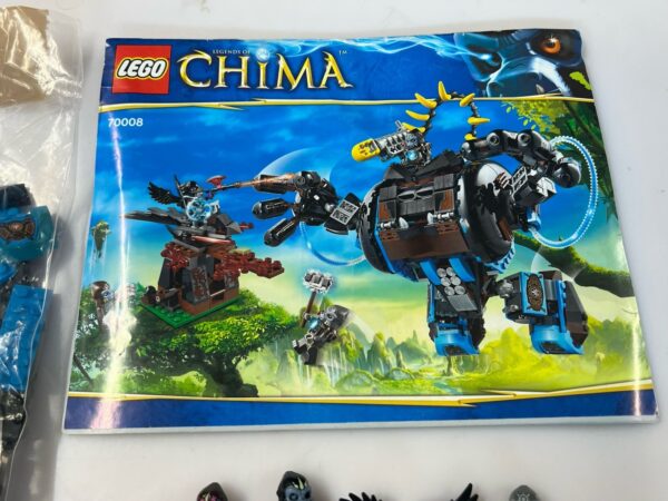 Lego serie Chima set 70008 -  Gorzan's Gorilla Striker Completo No Scatola - immagine 4