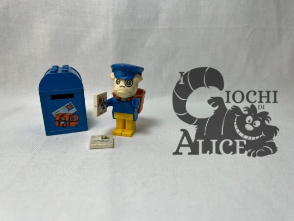Lego serie Fabuland set 3786 Buzzy Bulldog The Postman