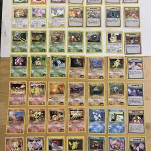 Lotto Carte Pokemon - GYM HEROES -  Lotto 49 carte gcc ENG  Com - Unc
