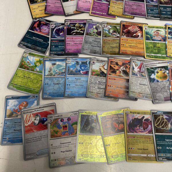 Lotto Carte Pokemon mix 500 ITA ENG JAP Rare e Brillanti Recenti Pikachu D - immagine 6