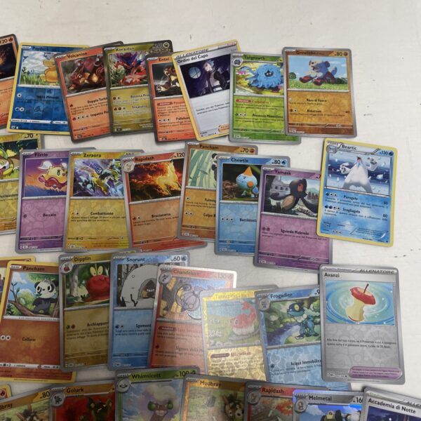 Lotto Carte Pokemon mix 500 ITA ENG JAP Rare e Brillanti Recenti Pikachu D - immagine 8