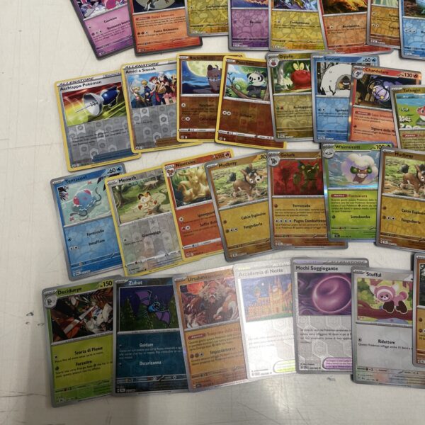 Lotto Carte Pokemon mix 500 ITA ENG JAP Rare e Brillanti Recenti Pikachu D - immagine 10