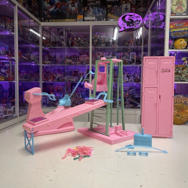 MATTEL - BARBIE Workout Center Gym VINTAGE 1984 playset