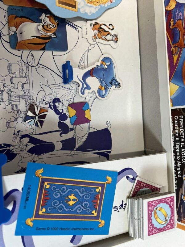 MB Giochi Disney’s Aladdin Il Gioco Del Tappeto Magico Completo - immagine 11