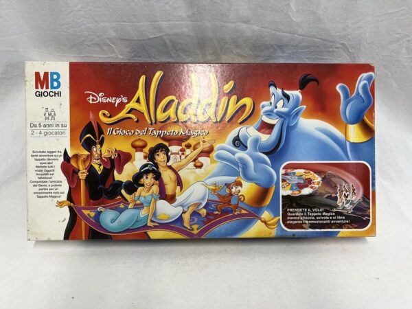 MB Giochi Disney’s Aladdin Il Gioco Del Tappeto Magico Completo - immagine 3