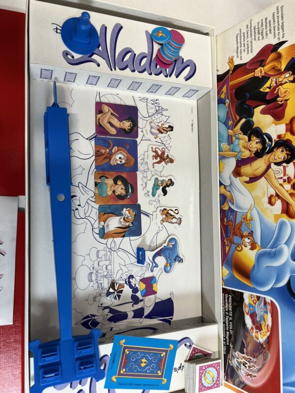 MB Giochi Disney’s Aladdin Il Gioco Del Tappeto Magico Completo - immagine 7