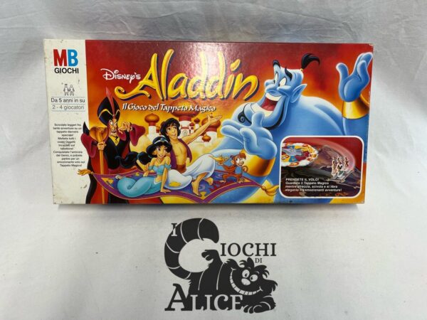 MB Giochi Disney’s Aladdin Il Gioco Del Tappeto Magico Completo