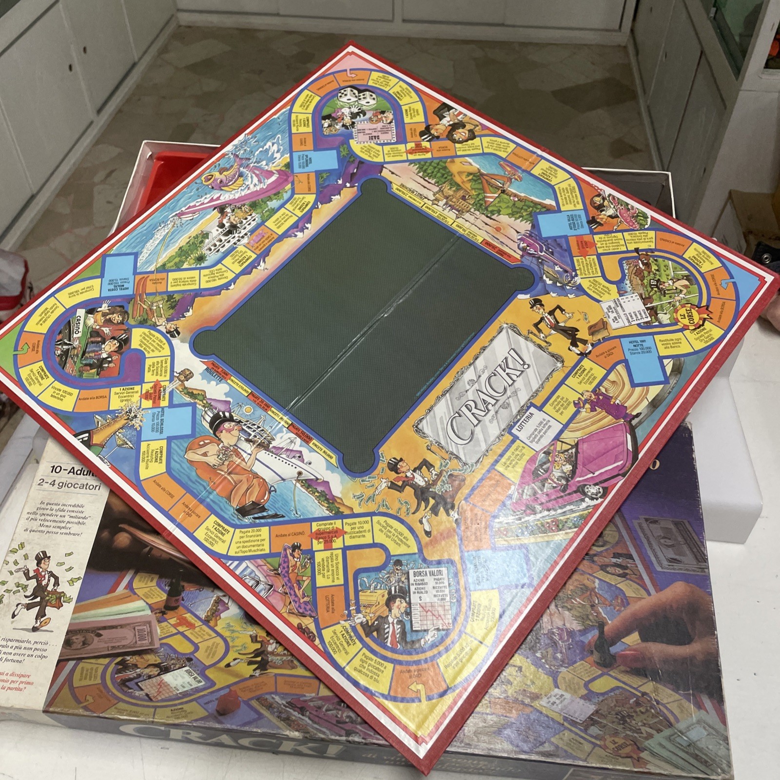 MB Gioco Di Società - CRACK - Completo Vintage - immagine 5