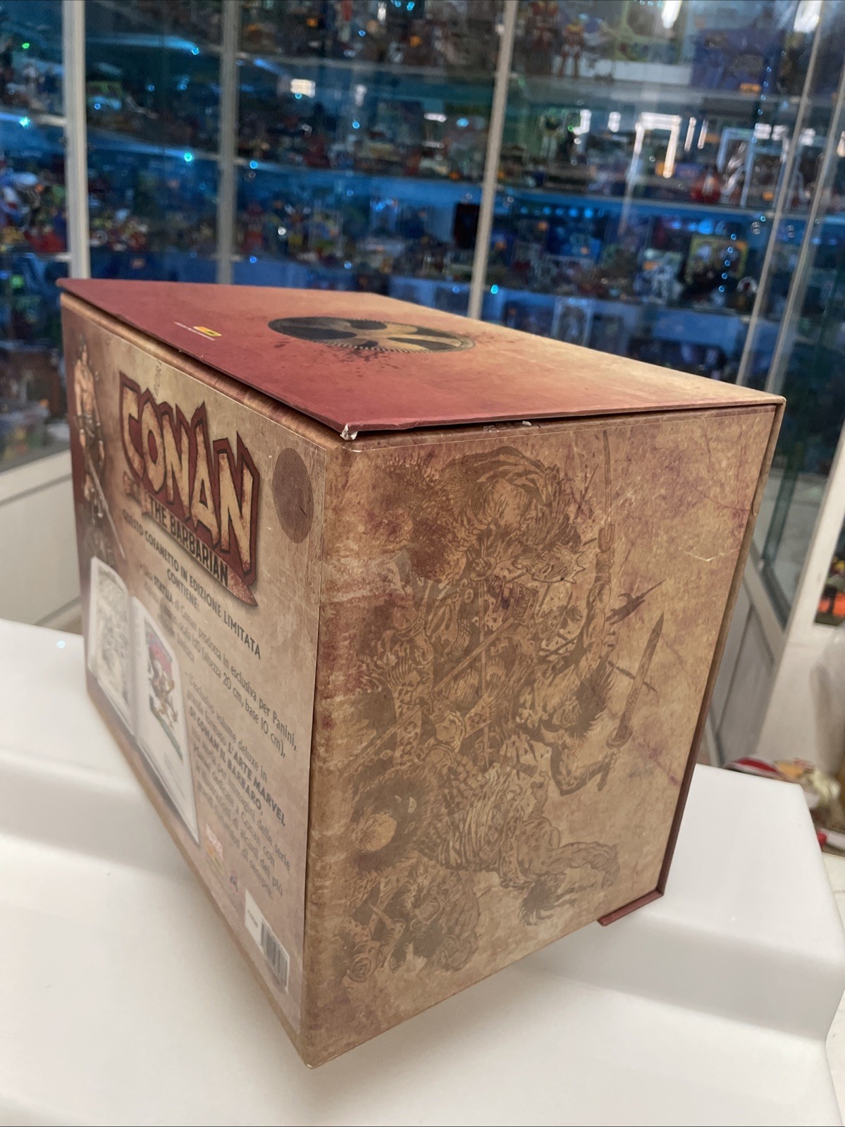 Marvel Panini Monster Fight Club - Conan Il Barbaro - ArtBook e Statua Maquette - immagine 4