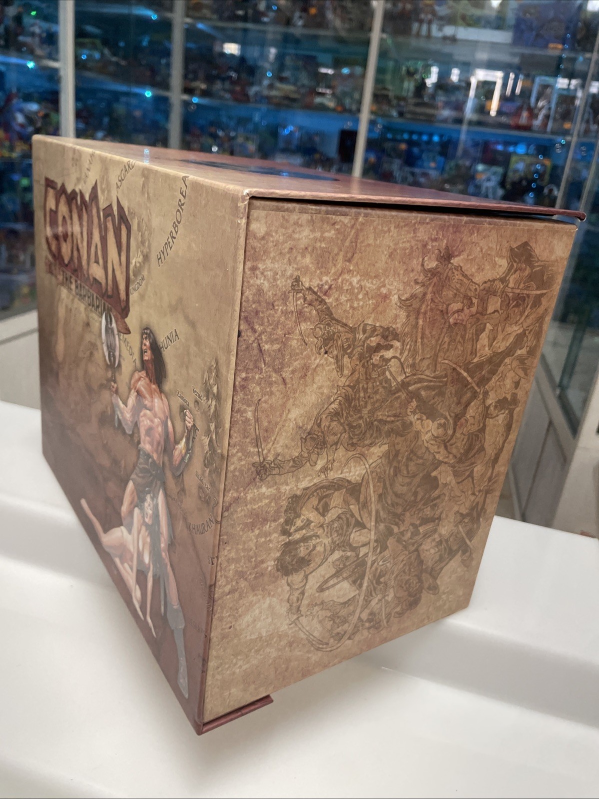 Marvel Panini Monster Fight Club - Conan Il Barbaro - ArtBook e Statua Maquette - immagine 5