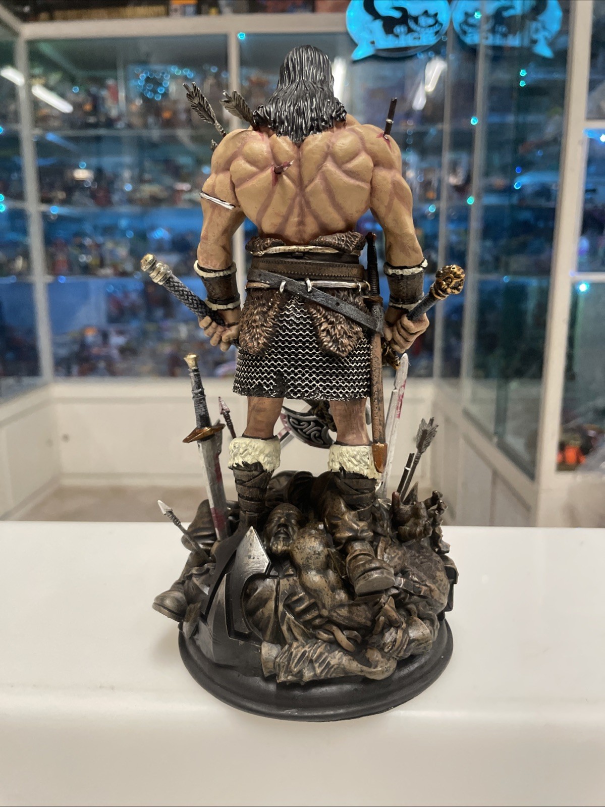 Marvel Panini Monster Fight Club - Conan Il Barbaro - ArtBook e Statua Maquette - immagine 9