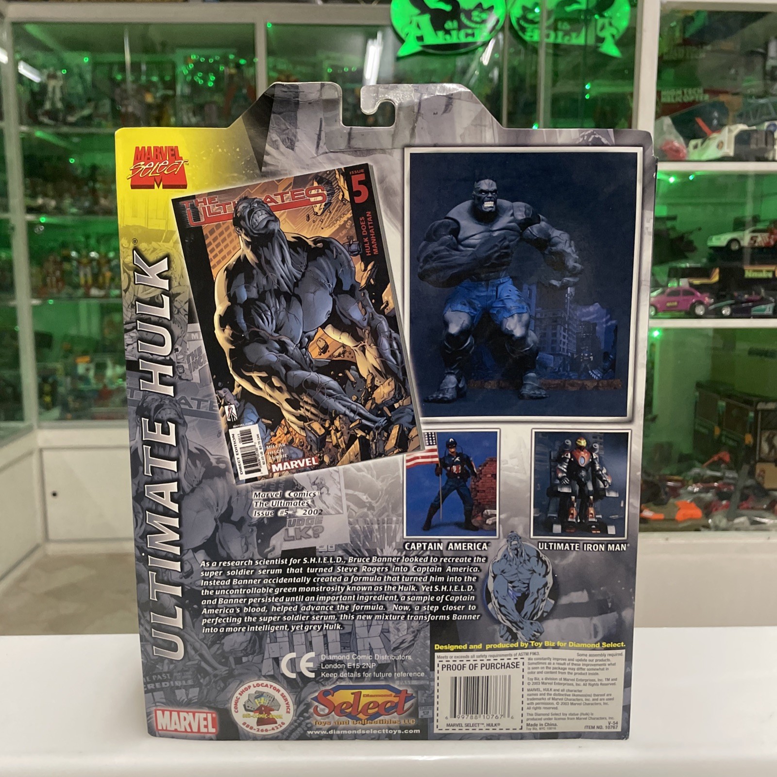 Marvel Select - Ultimate Hulk - Action Figure -Nuova - immagine 4