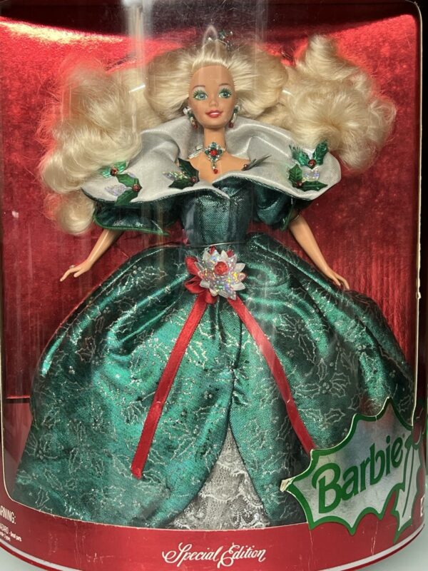 Mattel Barbie vintage 1995 serie special edition Happy Holidays - immagine 5