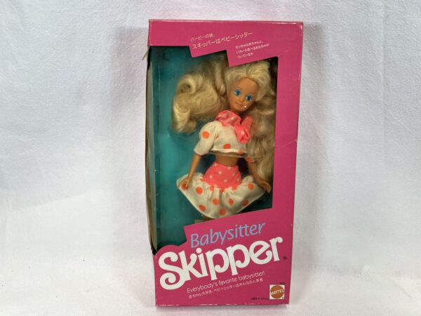 Mattel Barbie vintage Skipper Babysitter Vintage Japan Box New - immagine 3
