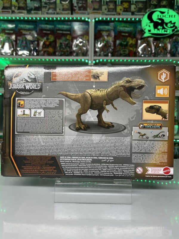 Mattel - JURASSIC WORLD Dino Trackers - Tyrannosaurus Rex - immagine 4