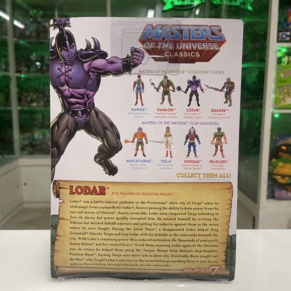 Mattel LODAR Super 7 MOTUC Masters of the Universe Classic NUOVO - immagine 6