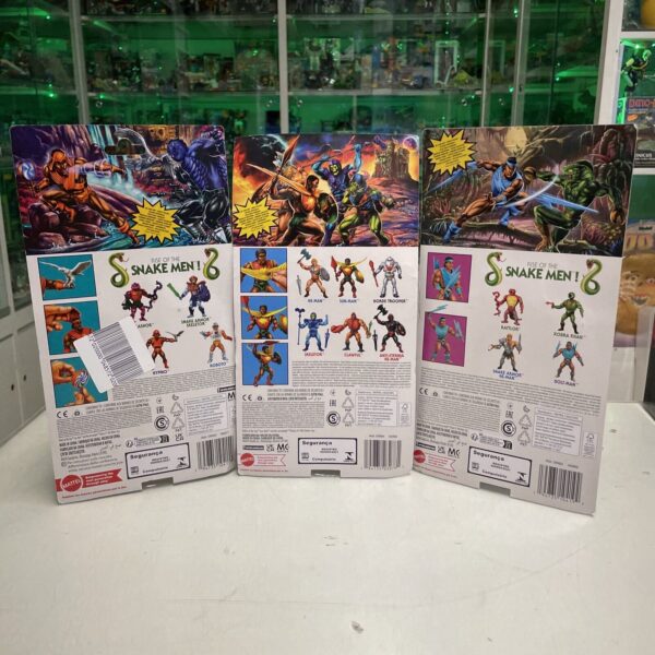 Mattel LOTTO Sun Man Hypno Bolt Man Masters The Universe Origins motu - immagine 3