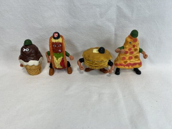 Mattel Lotto Food Fighters Gelato Pizza Hotdog Stack - immagine 3