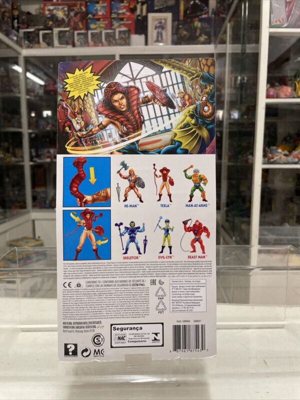 Mattel  Masters Of The Universe Origins TEELA  Action Figure + comic 2020 MOTU - immagine 3