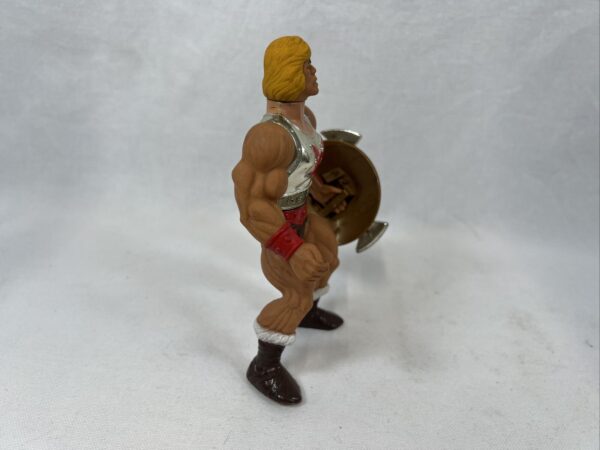 Mattel Masters of the universe motu vintage Flying Fist He Man Solo Scudo - immagine 7