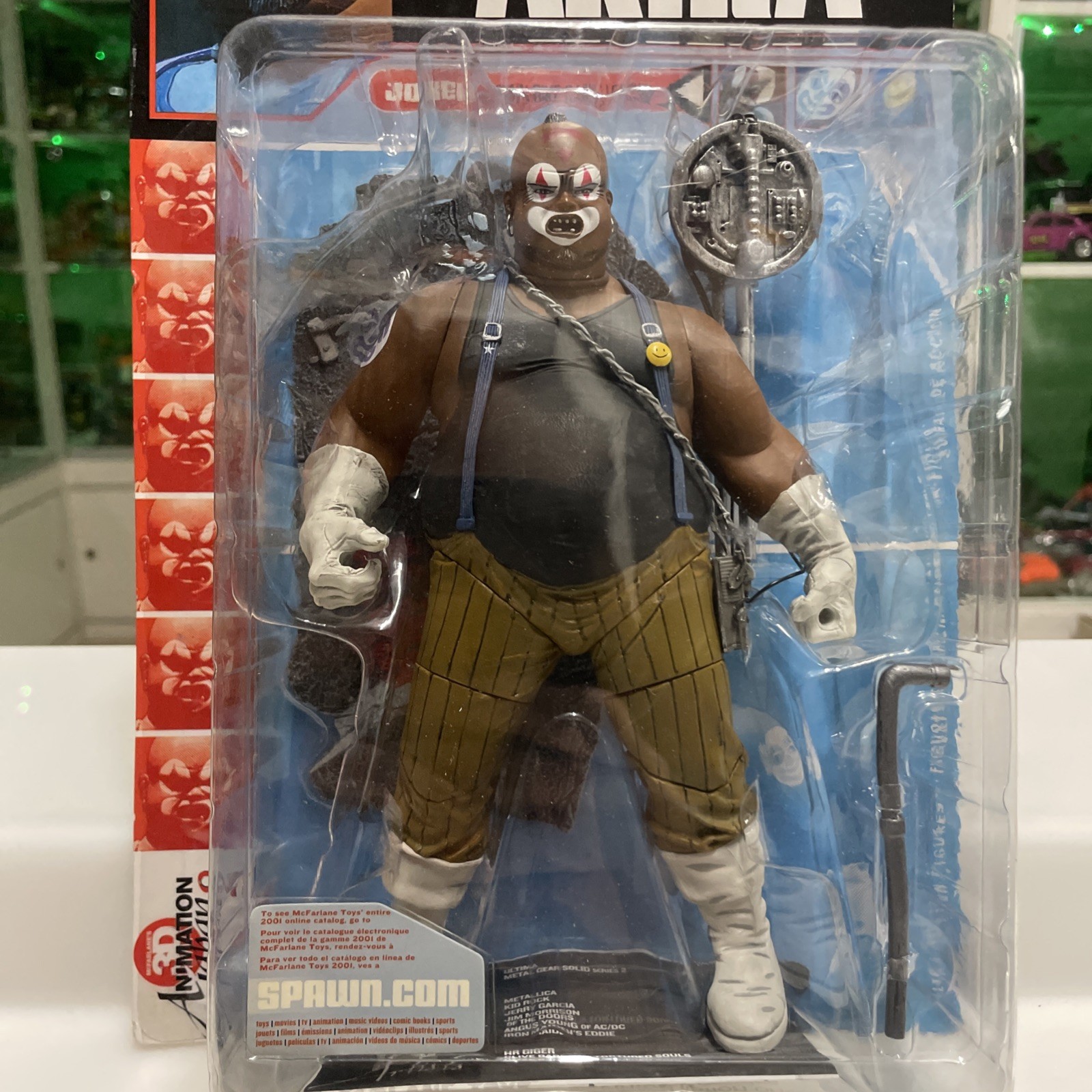 Mcfarlane Toys - Japan Animation - Akira - Joker Clown Bike Gang Leader -Nuova - immagine 3