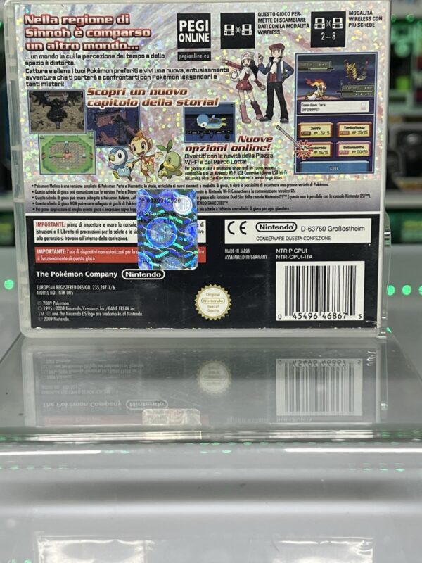 NINTENDO DS 2DS 3DS Pokemon Versione Platino - immagine 5