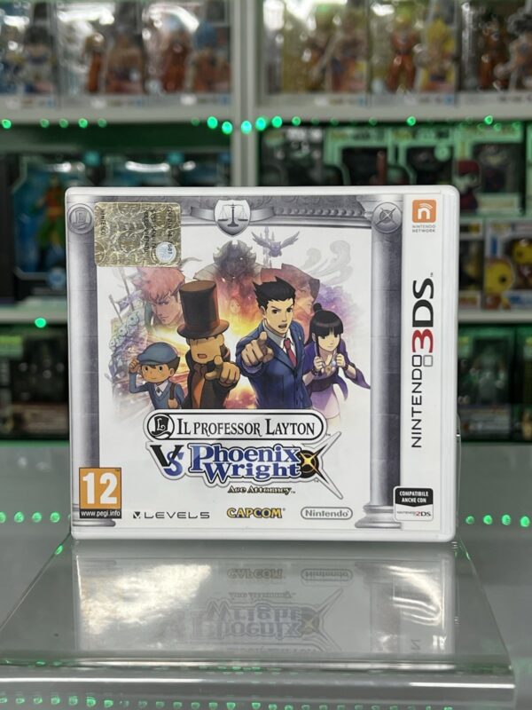 Nintendo 3DS 2DS  - Il Professor Layton Vs Phoenix Wright : Ace Attorney - immagine 3