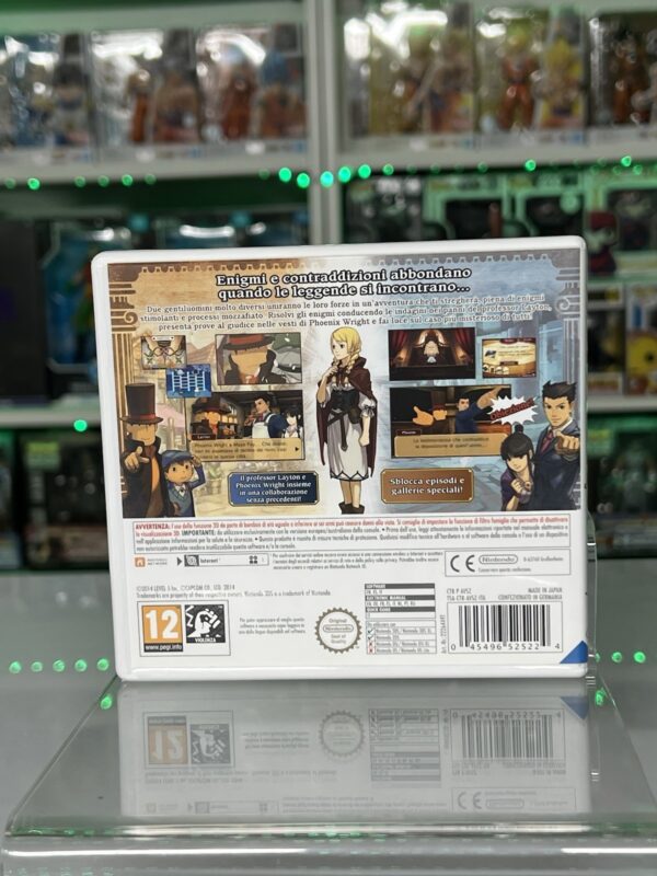 Nintendo 3DS 2DS  - Il Professor Layton Vs Phoenix Wright : Ace Attorney - immagine 4