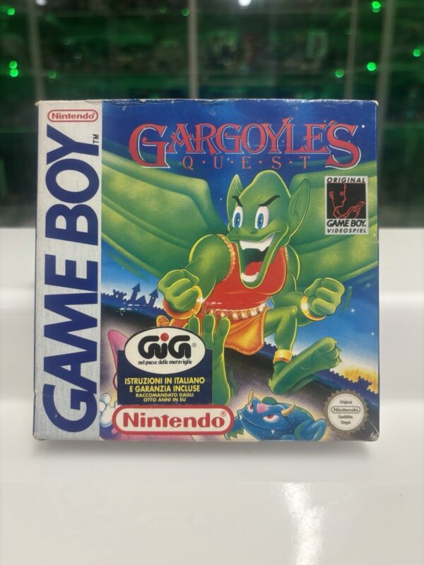 Nintendo GARGOYLES QUEST Game Boy GIG Pal RARE No Manuale