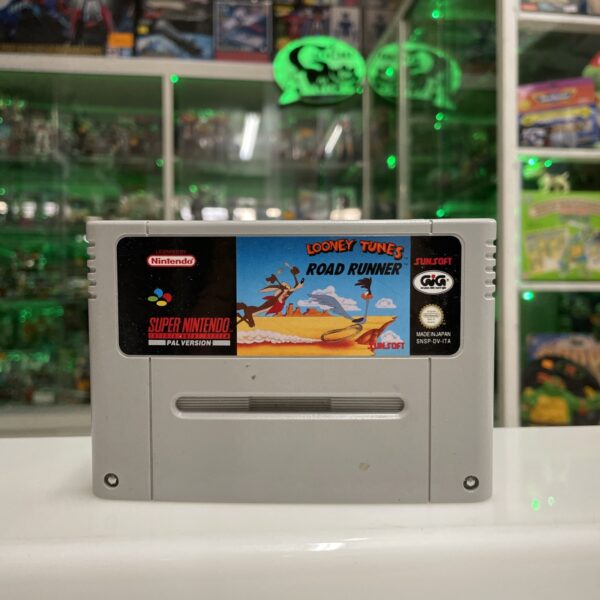Nintendo Snes LOONEY TUNES ROAD RUNNER Super Nintendo Pal ITA GIG