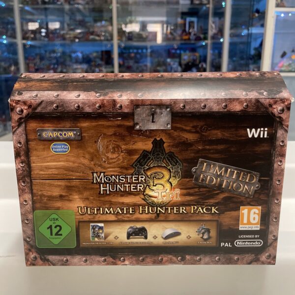Nintendo Wii Capcom Monster Hunter 3 tri Ultimate Hunter Pack Limited Edition - immagine 3