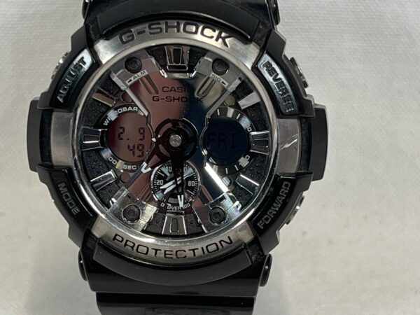 Orologio Casio Analogico digitale G-Shock GA-200BW nero - immagine 4