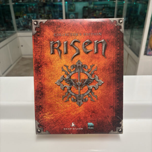 PC RISEN Collectors Edition PAL ita SOLO BOX ed EXTRA NO GIOCO leggi descr