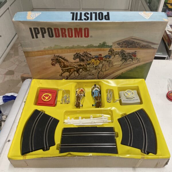POLISTIL POLICAR APS - Ippodromo - SLOT CAR PISTA ELETTRICA 1/32 - immagine 5