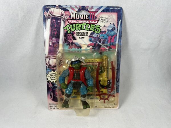 Playmates TMNT 1993 Movie III Samurai Leo new moc - immagine 3