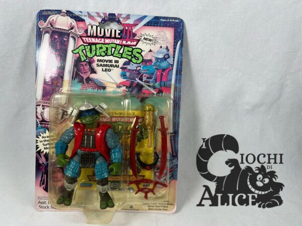 Playmates TMNT 1993 Movie III Samurai Leo new moc