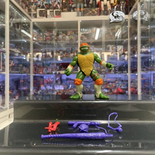 Playmates Tmnt The Next Mutation Lot Michelangelo + armi  Donatello +++ Turtles