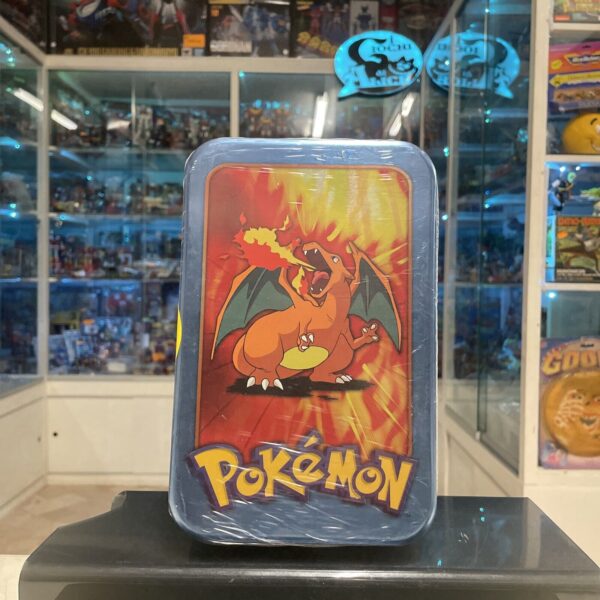 Pokemon Nintendo  TOPPS Trading Card TIN Box Charizard Seald NUOVO Misb