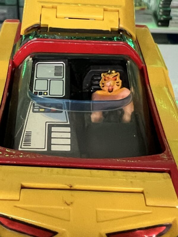Popy DX PC - 25 Tiger Mask 2 - Macchina Tiger Hurricane Trasformabile Die Cast - immagine 8