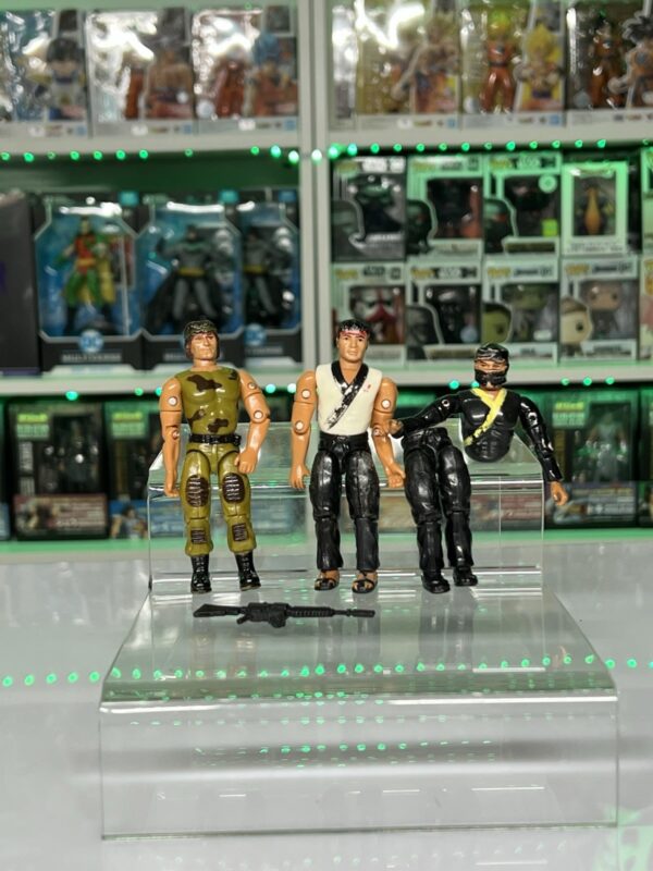 Remco Us Forces Defender Of Peace - Lotto 3 Personaggi Con Un Arma NO GI JOE - immagine 3