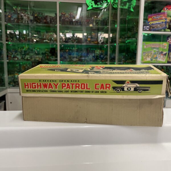 S & E  Tin Toy 1960's - HIGHWAY PATROL  CAR - Made in Japan Vintage - immagine 3