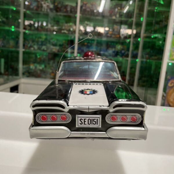 S & E  Tin Toy 1960's - HIGHWAY PATROL  CAR - Made in Japan Vintage - immagine 10