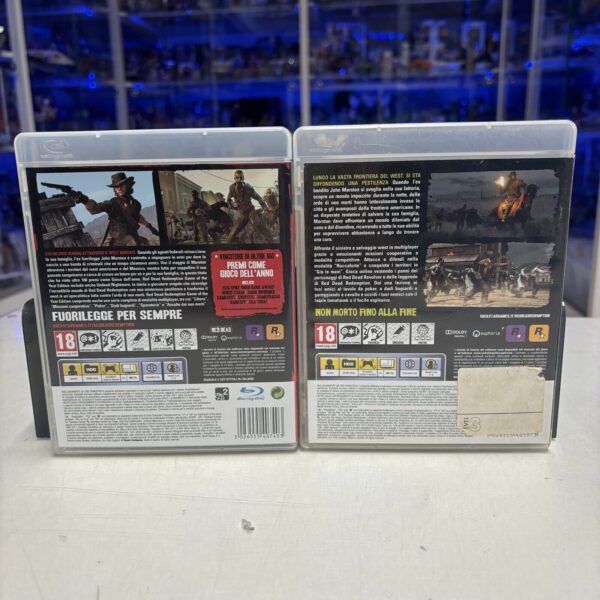 SONY Lotto Ps3 RED DEAD REDEMPTION Goty + UNDEAD NIGHTMARE Playstation PAL ita - immagine 3