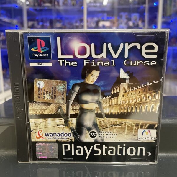 SONY Ps1 Louvre the final curse Sony Playstation Pal