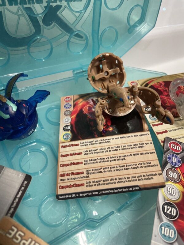 SPIN MASTER BAKUGAN lotto Drago + Valigetta + Bakugan - immagine 12