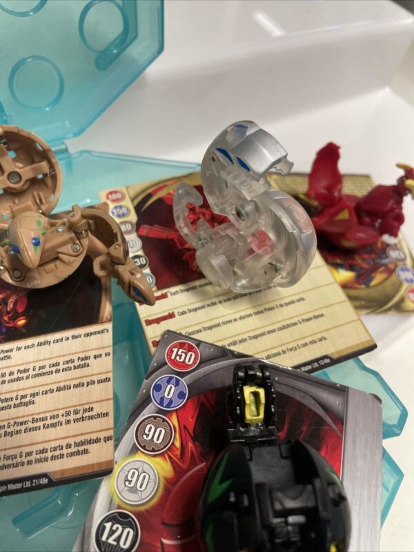 SPIN MASTER BAKUGAN lotto Drago + Valigetta + Bakugan - immagine 10